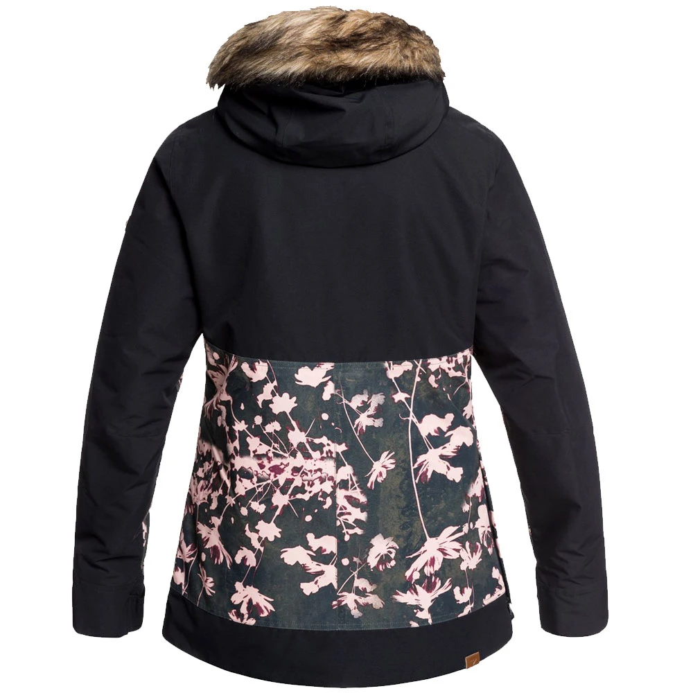 Roxy Shelter Skijacke True Black Poppy Damen 6 Roxy Shelter Skijacke True Black Poppy Damen – Bild 6