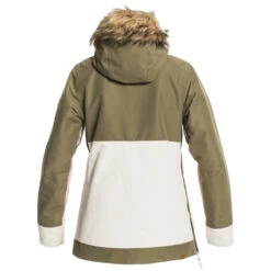 Roxy Shelter Skijacke Burnt Olive Damen -Skiausrüstung Rabatte roxy shelter jacket erjtj03327 gpz0 04 gross