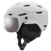 Smith Survey Schneehelm Matte White/CP Sun Platinum Mirror Damen, Herren