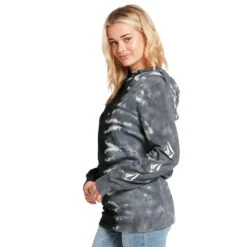 Volcom Costus Sweater Black On Black Damen -Skiausrüstung Rabatte volcom costus pullover fleece black on black 02 grosseXOAHOsZ0gAV1