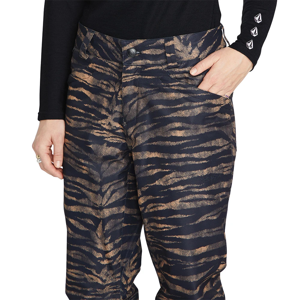 Volcom Hallen Schneehose Tiger Print Damen 2 Volcom Hallen Schneehose Tiger Print Damen – Bild 2