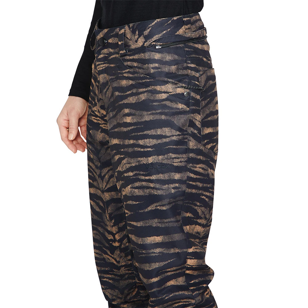 Volcom Hallen Schneehose Tiger Print Damen 3 Volcom Hallen Schneehose Tiger Print Damen – Bild 3