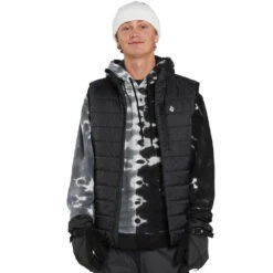 Volcom Inuslate Pullover Fleece Kapuzensweater Black Herren -Skiausrüstung Rabatte volcom insulate pullover fleece g4152204 tdy 02 grossDQKm06JQ2SaFX