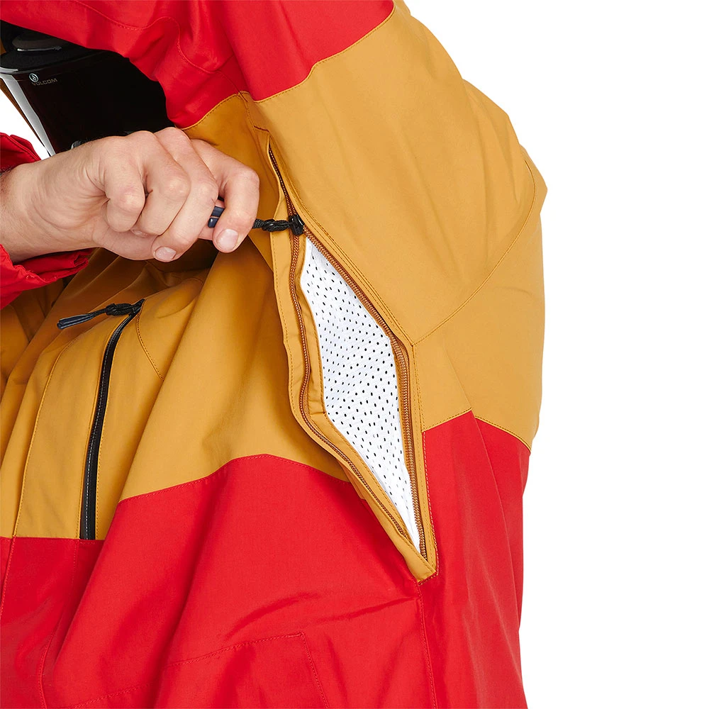 Volcom L Gore-Tex Skijacke Caramel Herren 5 Volcom L Gore-Tex Skijacke Caramel Herren – Bild 5