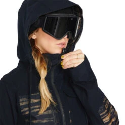Volcom Romy Schneeanzug Black Damen -Skiausrüstung Rabatte volcom romy snow suit h0652206 blk 03 gross