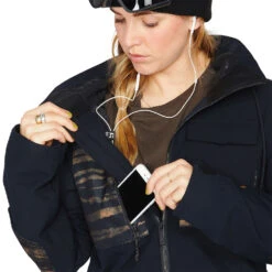 Volcom Romy Schneeanzug Black Damen -Skiausrüstung Rabatte volcom romy snow suit h0652206 blk 04 gross