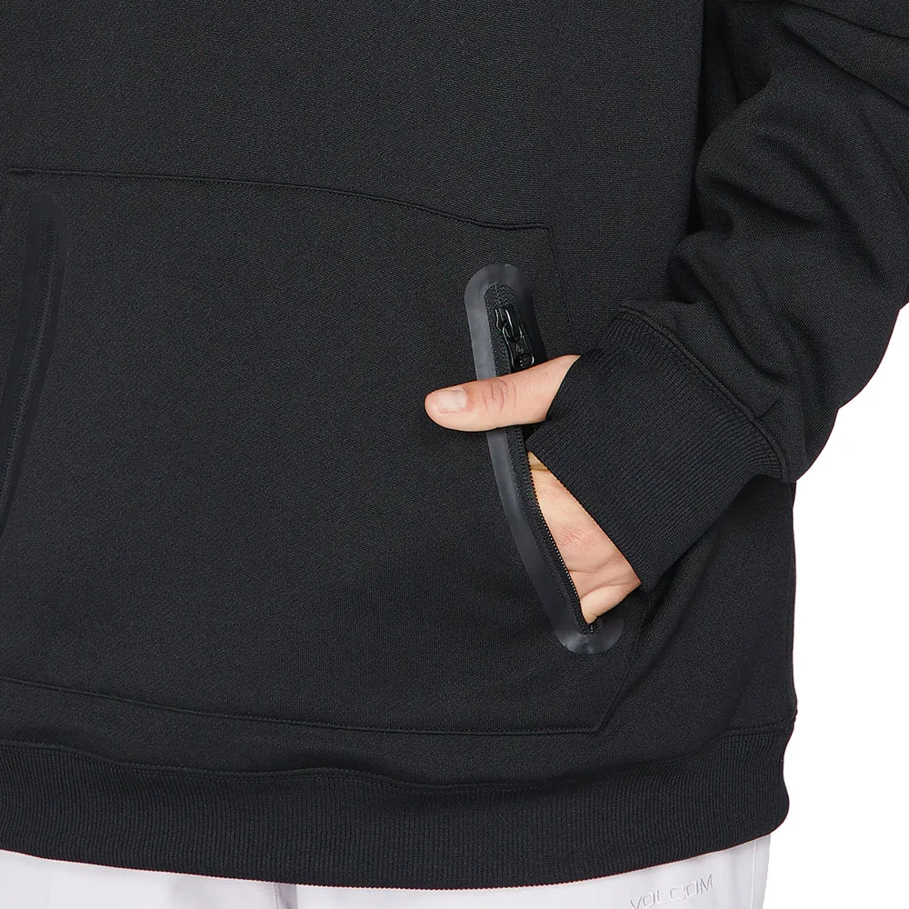 Volcom Spring Shred Kapuzensweatshirt Black Damen 5 Volcom Spring Shred Kapuzensweatshirt Black Damen – Bild 5