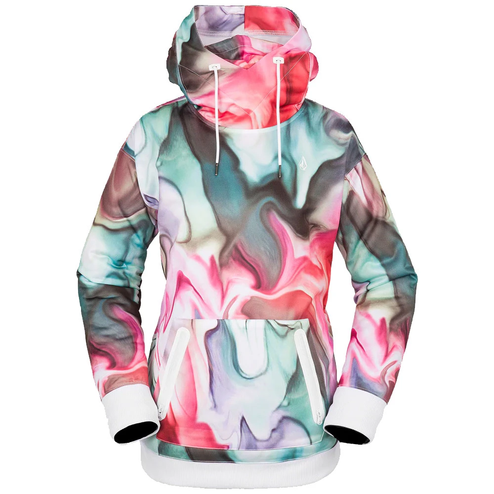 Volcom Spring Shred Kapuzensweater Nebula Print Damen 1 Volcom Spring Shred Kapuzensweater Nebula Print Damen