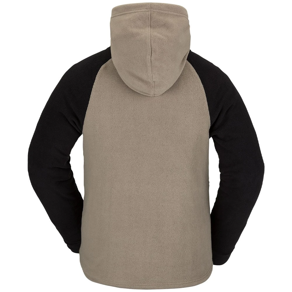 Volcom V-Science Full Zip Fleece Jacke Dark Khaki Herren 2 Volcom V-Science Full Zip Fleece Jacke Dark Khaki Herren – Bild 2